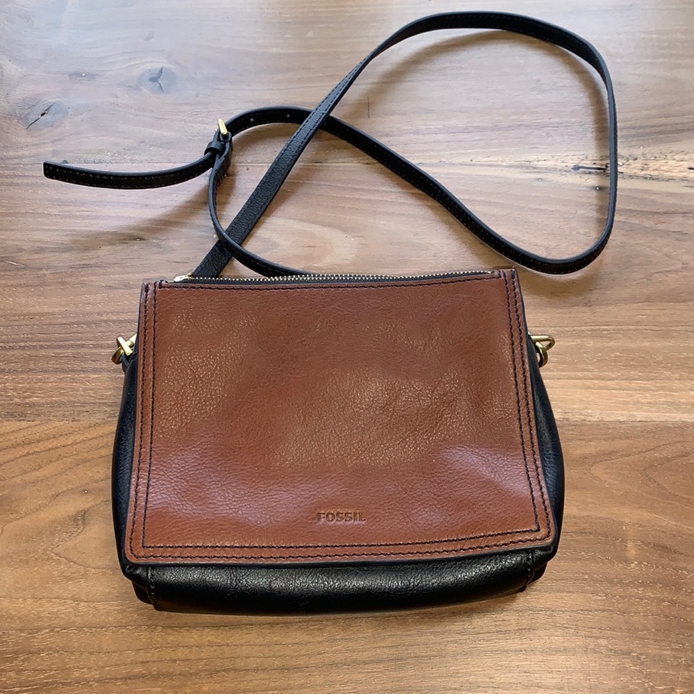Fossil leather Crossbody